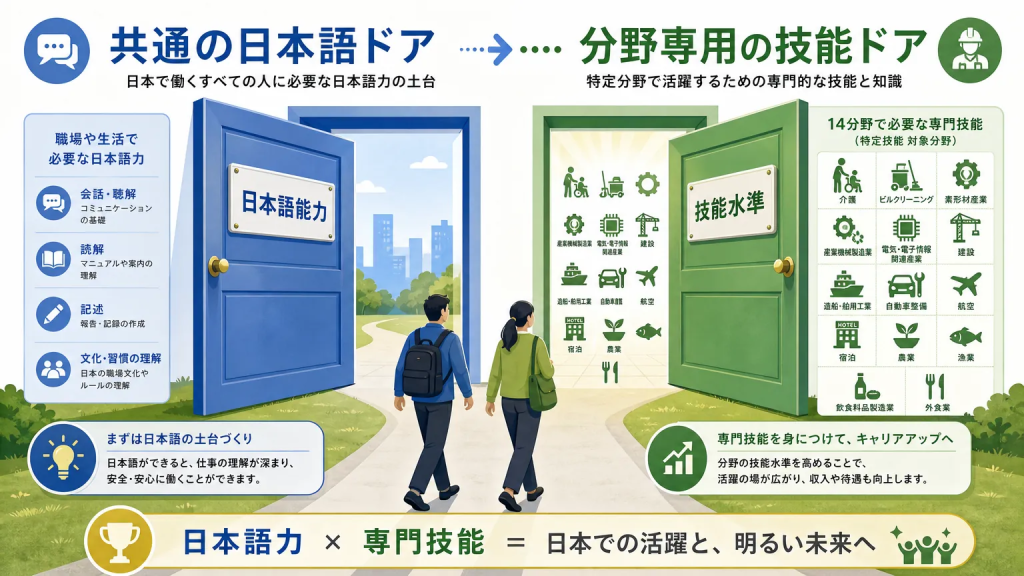 特定技能1号の評価試験とは?分野ごとに必要な試験が異なる