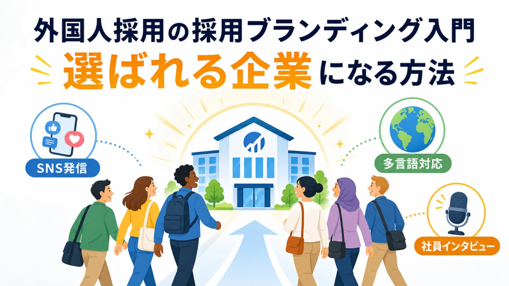 外国人採用の採用ブランディング入門選ばれる企業になる方法
