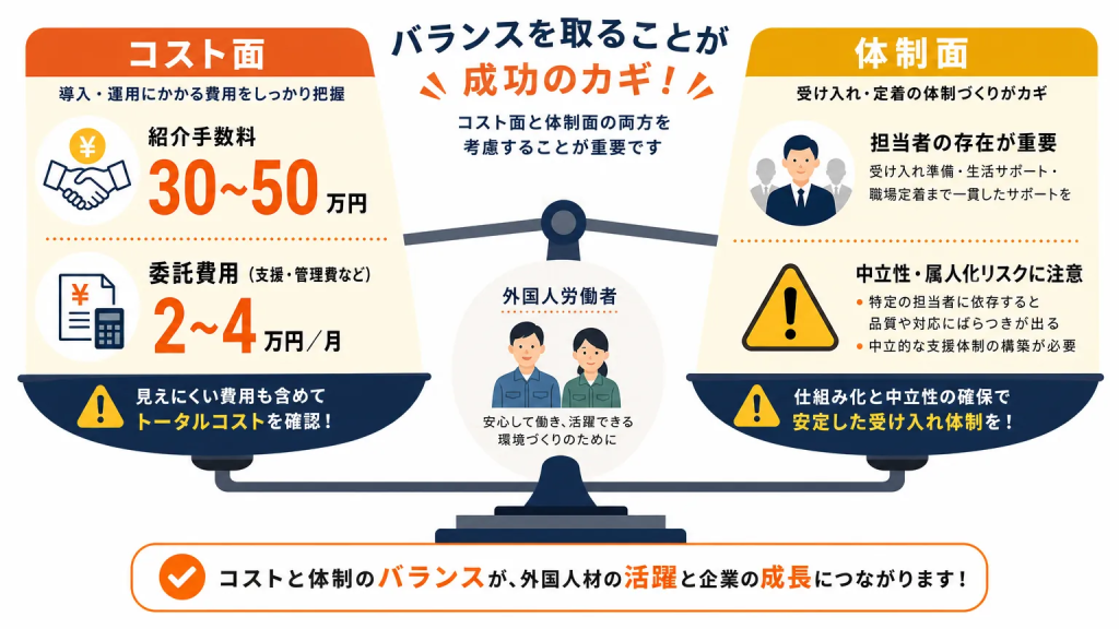 1〜2人規模で受け入れるときの現実的な注意点
