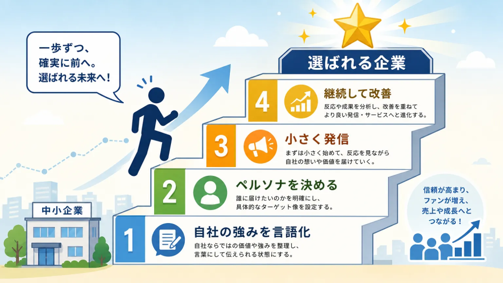 中小企業でも今すぐ始められる採用ブランディングの進め方
