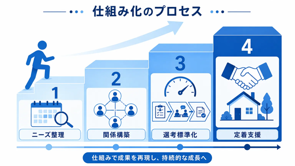 通年採用を仕組み化するための実践ステップ