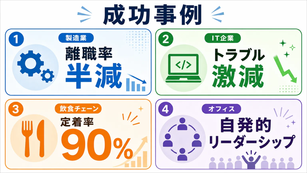 定着に成功した企業のケーススタディ