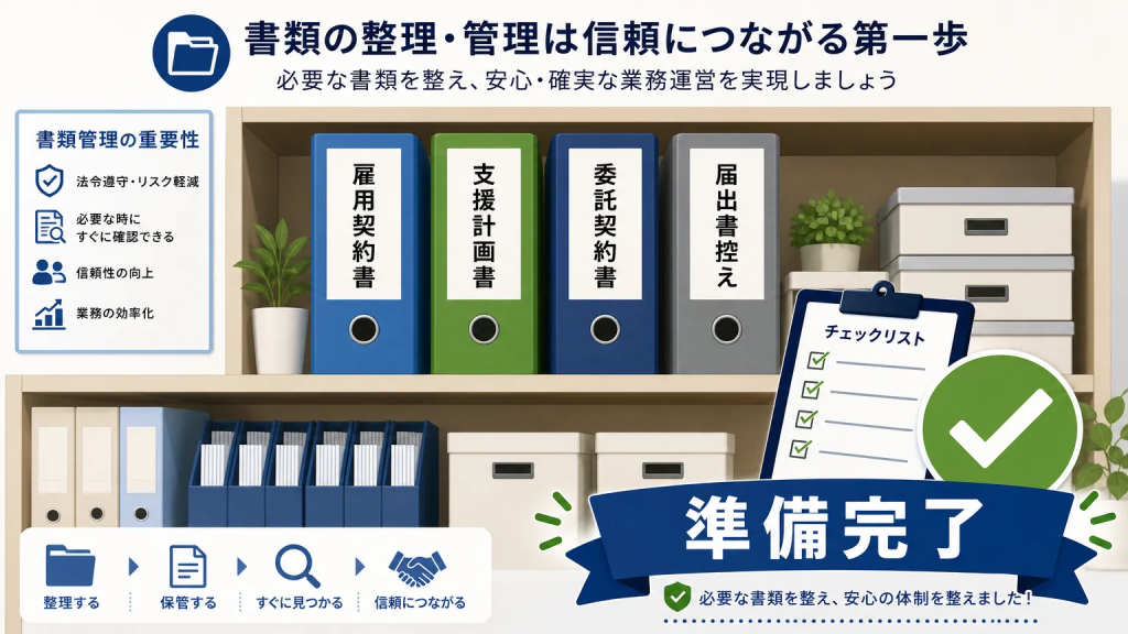 立入検査前に整備しておくべき書類リスト
