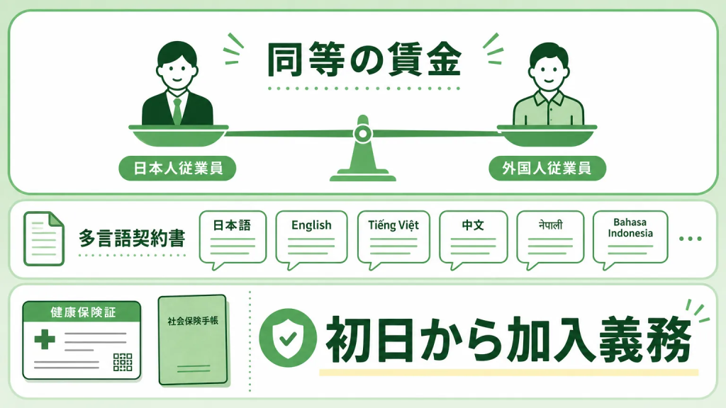 試用期間中の労働条件で外国人採用特有の注意点
