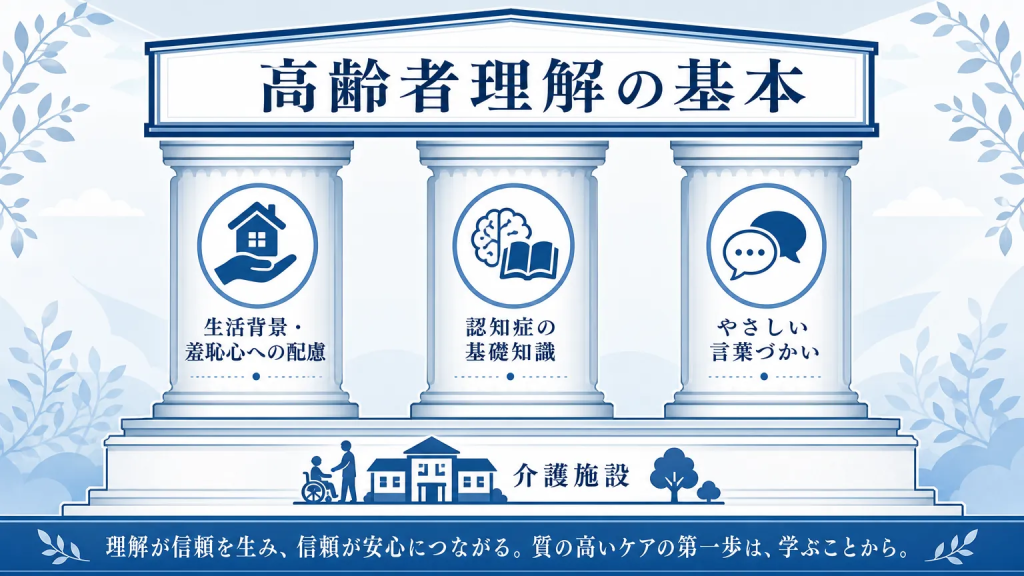 施設が教えるべき「高齢者理解」の基本内容
