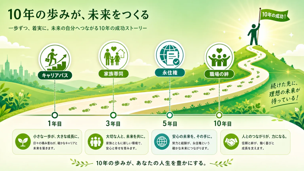 10年定着を実現している企業の事例に見られる共通の取り組み

