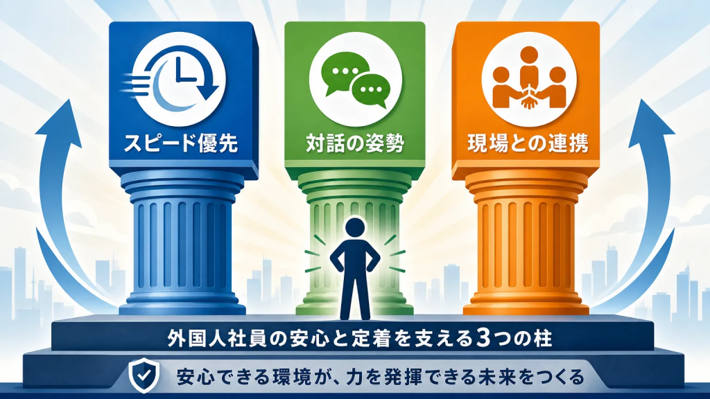 オンボーディング設計を成功させるための3つのポイント
