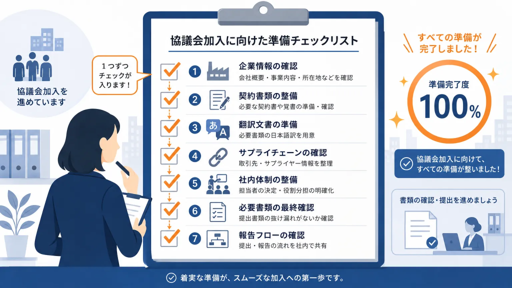 受け入れ前に確認しておくべき社内体制チェックリスト