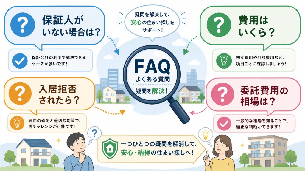 外国人 住居 確保 方法についてよくある質問

