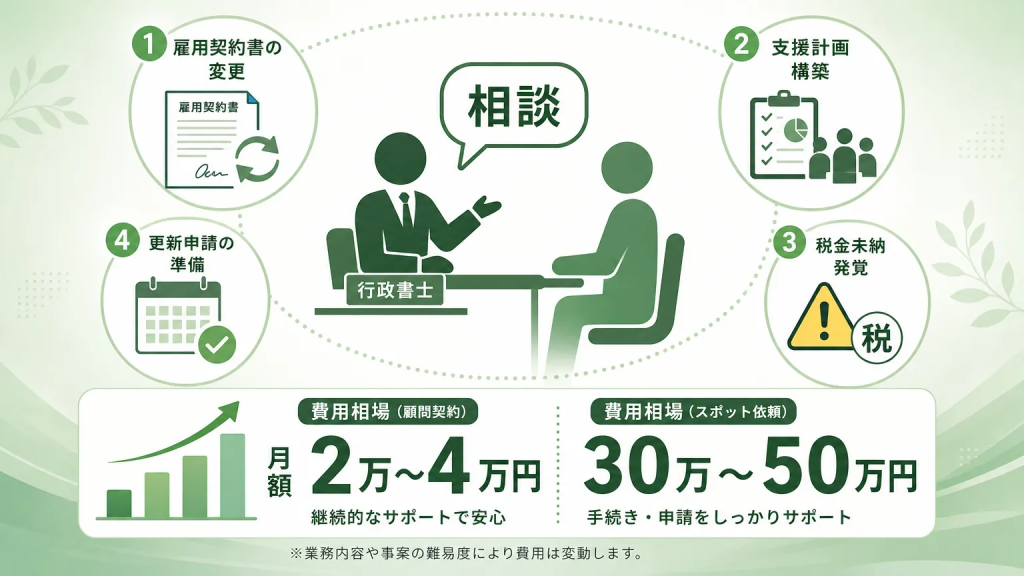 不許可リスクを下げるために専門家に相談するタイミング
