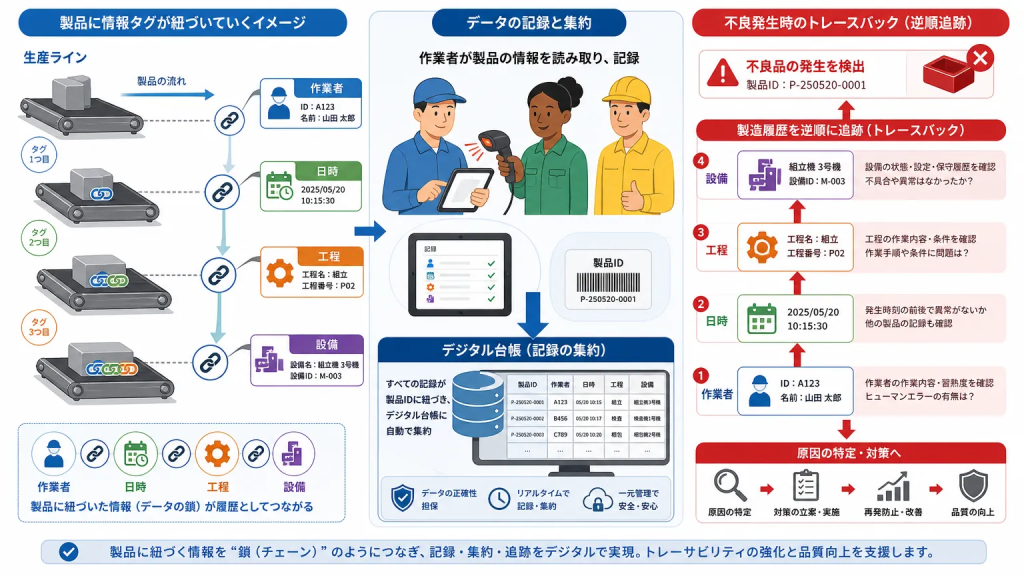 対策③ トレーサビリティの仕組みを整える