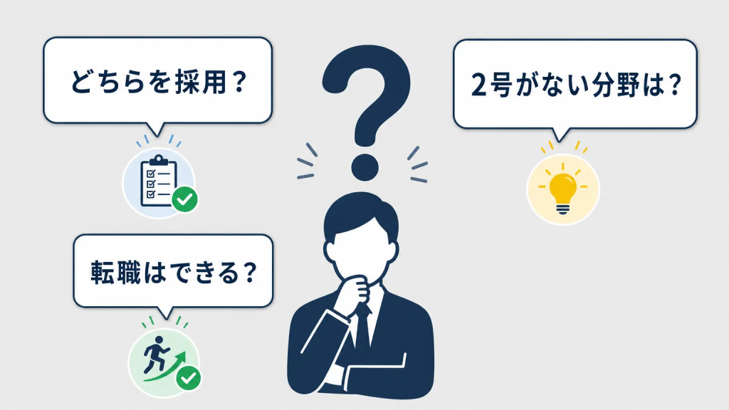 採用担当者が判断に迷いやすいポイントQ&