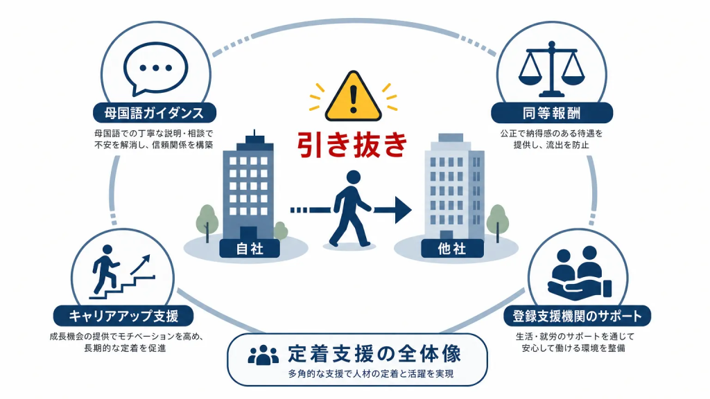 企業が知っておきたい「引き抜きリスク」への対処法
