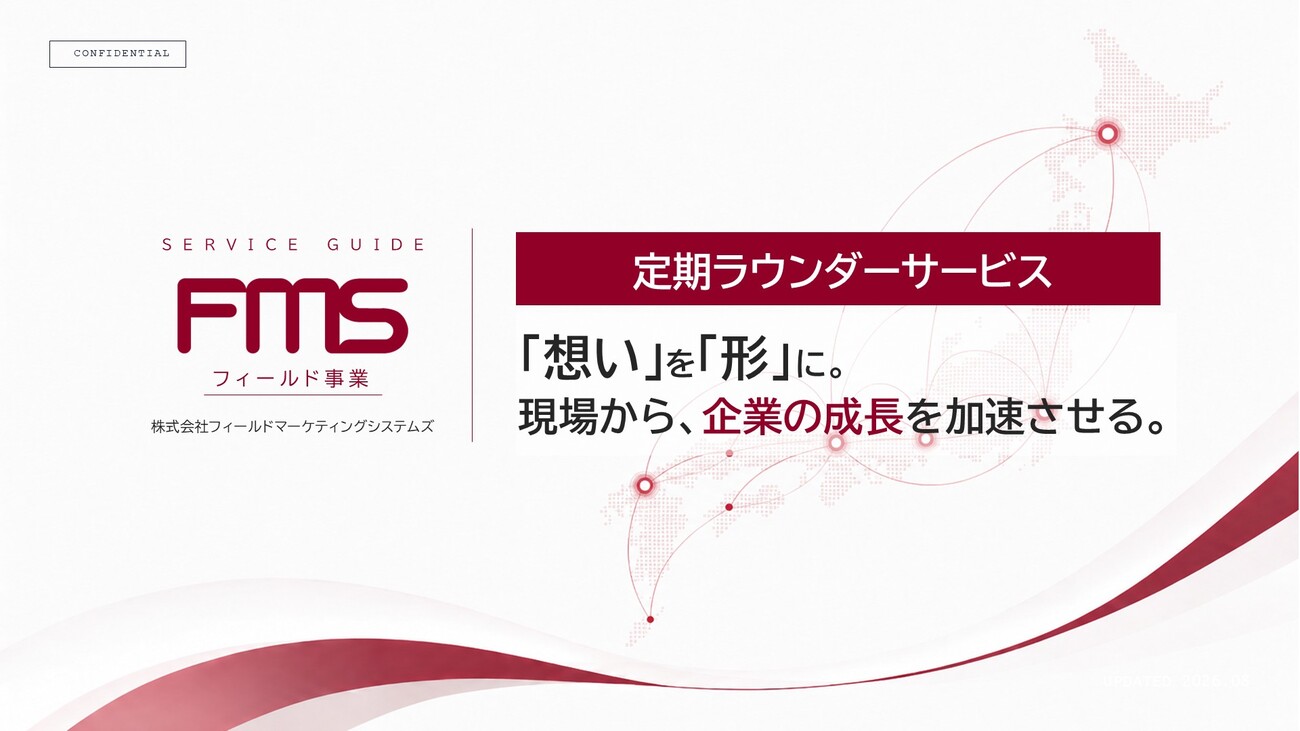 定期ラウンダーサービス案内資料